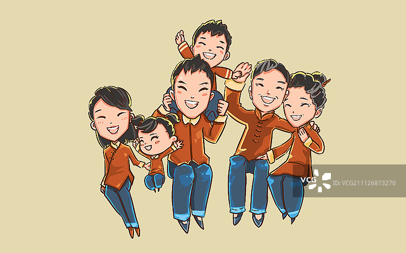 幸福家庭图片素材