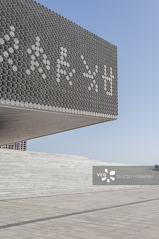 内蒙古鄂尔多斯伊金霍洛旗体育馆图片素材