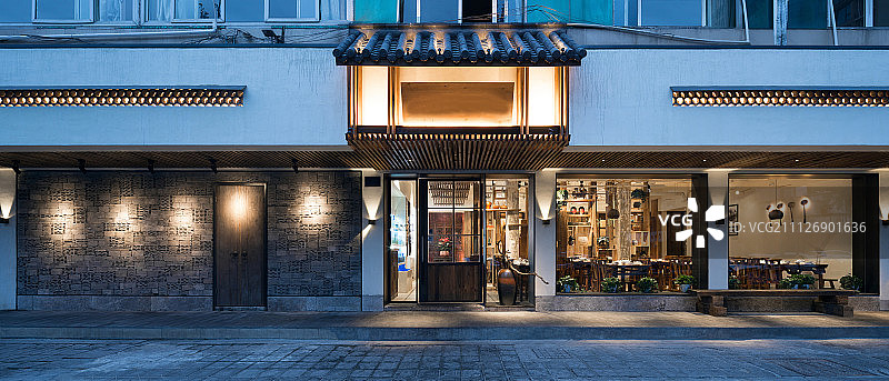 地方土菜馆门面图片素材