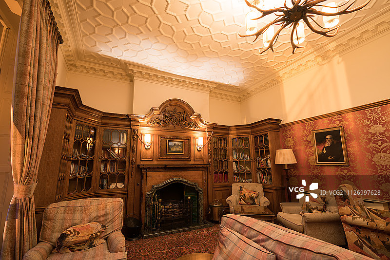 英国湖区别墅图片素材