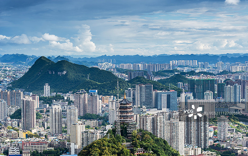 贵阳城市风光图片素材