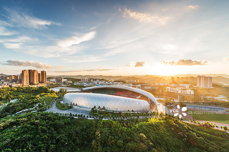 贵阳奥体中心图片素材
