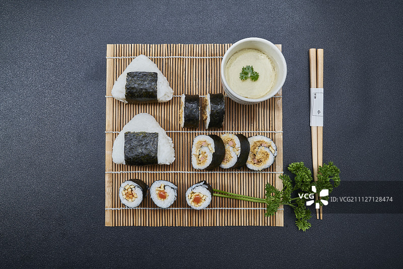寿司便当美食图图片素材