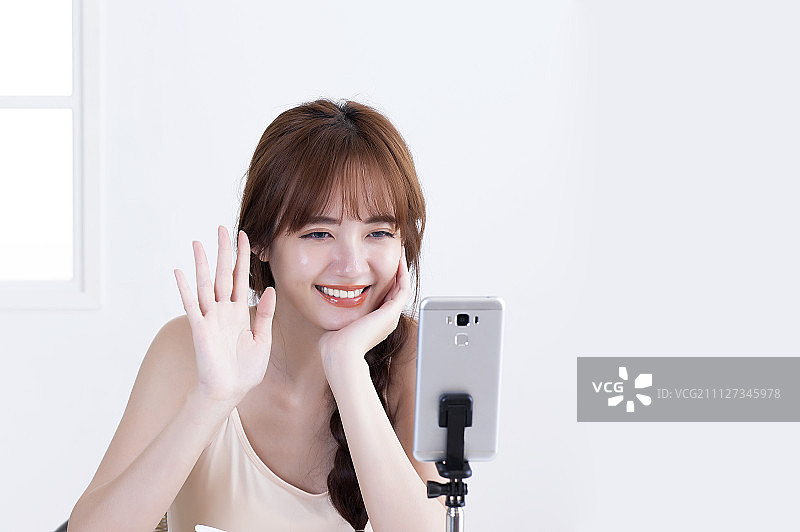 网络红人,网络直播图片素材