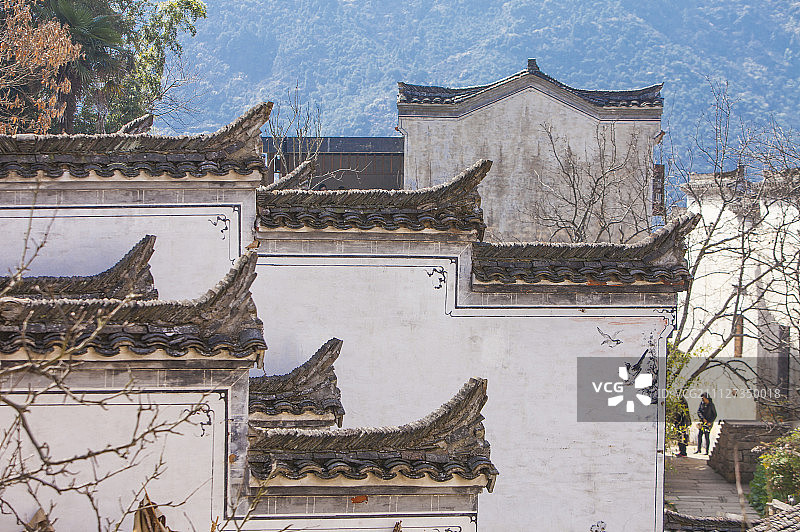 城镇,篁岭,婺源,江西省,中国图片素材
