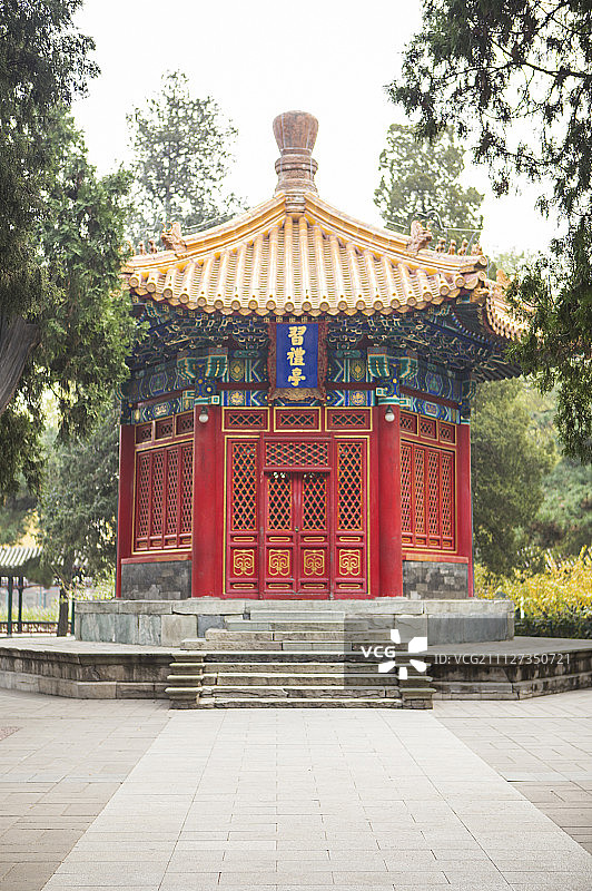 习礼亭,中山公园,北京,中国图片素材