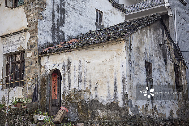 古村落,江湾,婺源,江西省,中国图片素材