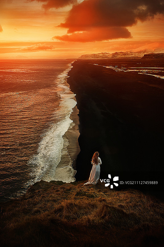 消失的海岸图片素材