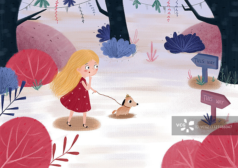 森林里的小秘密图片素材