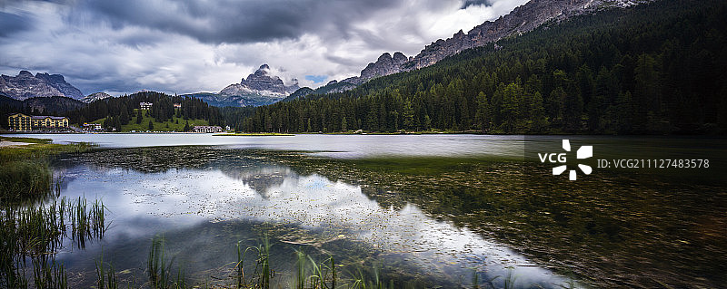 米苏里纳湖图片素材