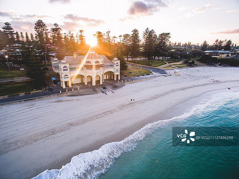 科特斯洛海滩图片素材