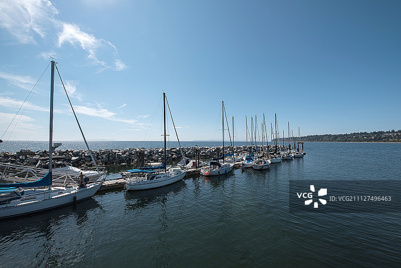 Baishi town beach, vancouver图片素材