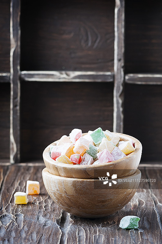 传统土耳其软糖图片素材