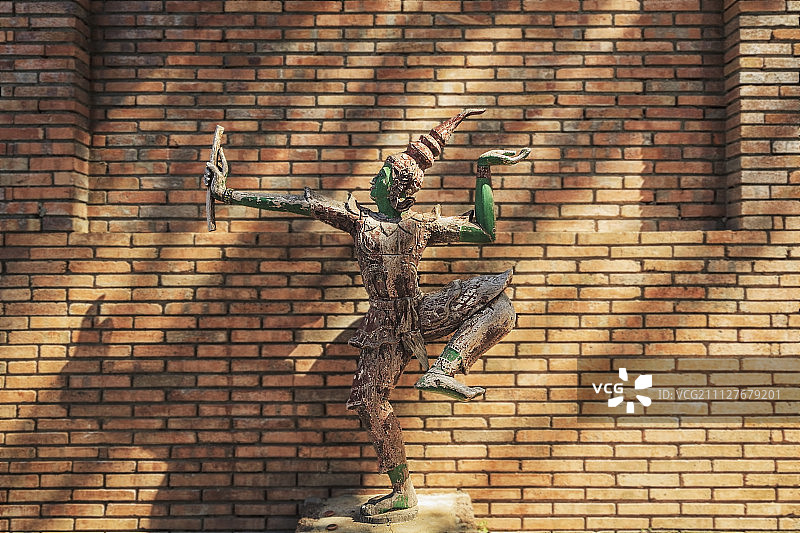 绿色六翼天使图片素材