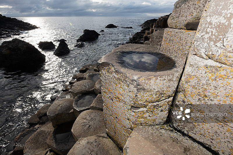 巨人堤道，北爱尔兰图片素材