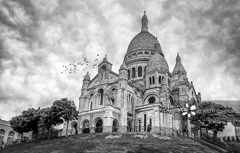 圣心大教堂的秘密图片素材