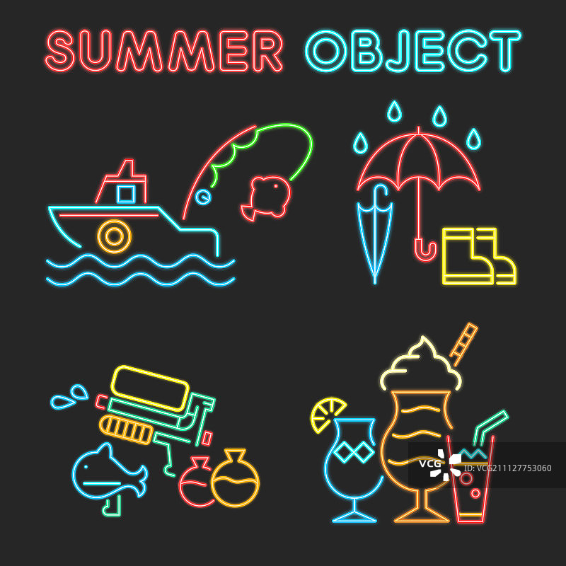 夏季物品合集032图片素材