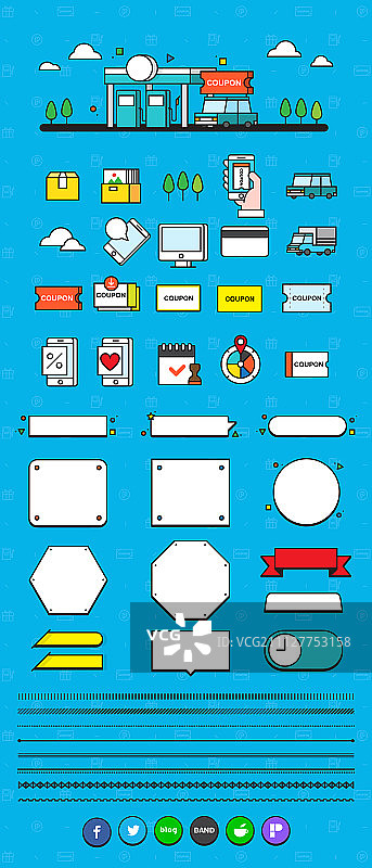 带有002折扣券的手机图片素材
