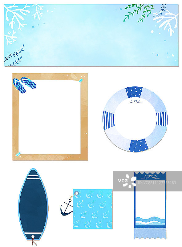 夏季背景008图片素材