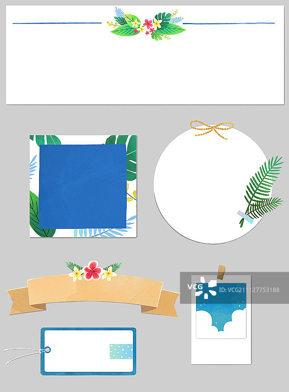 夏季背景012图片素材