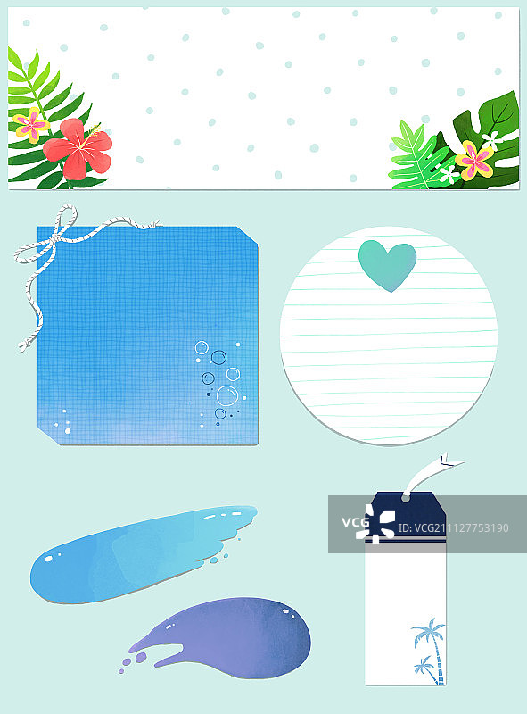 夏季背景014图片素材