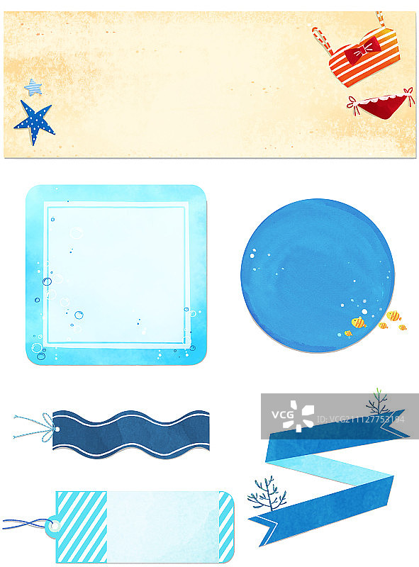 夏季背景 018图片素材