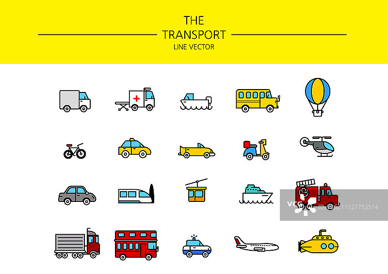 线条图标合集001图片素材