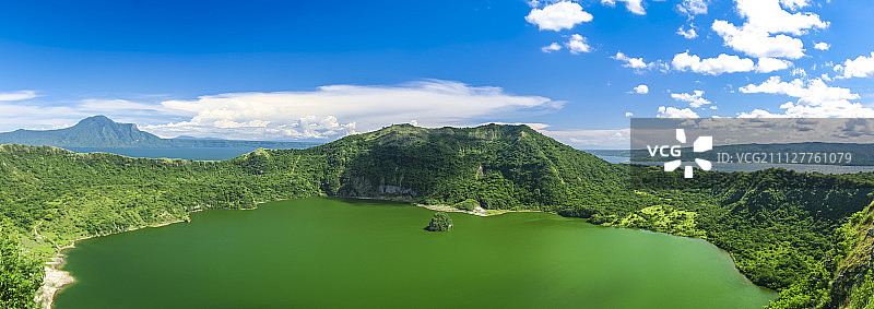 塔尔火山湖（菲律宾塔盖泰）图片素材