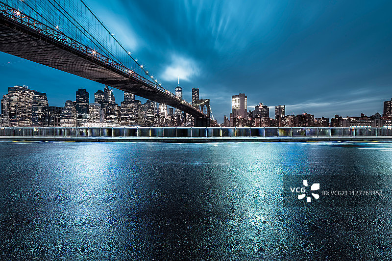 雨天的城市图片素材