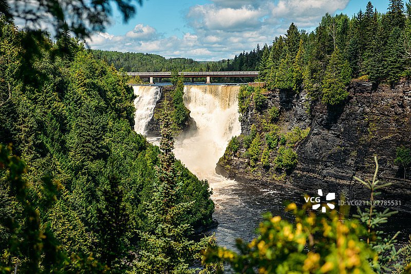 加拿大安大略省的桑德贝及其周边地区图片素材