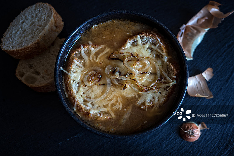 洋葱汤图片素材