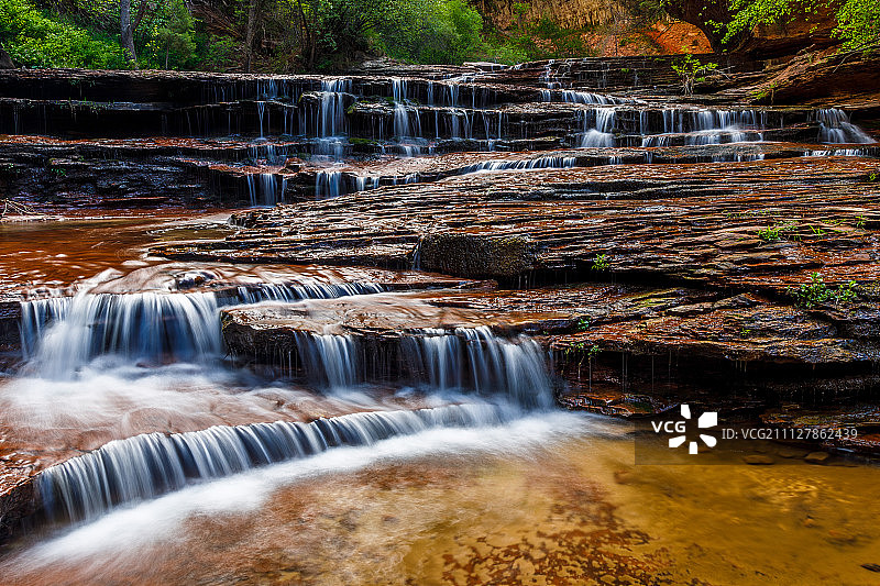 天使长瀑布图片素材