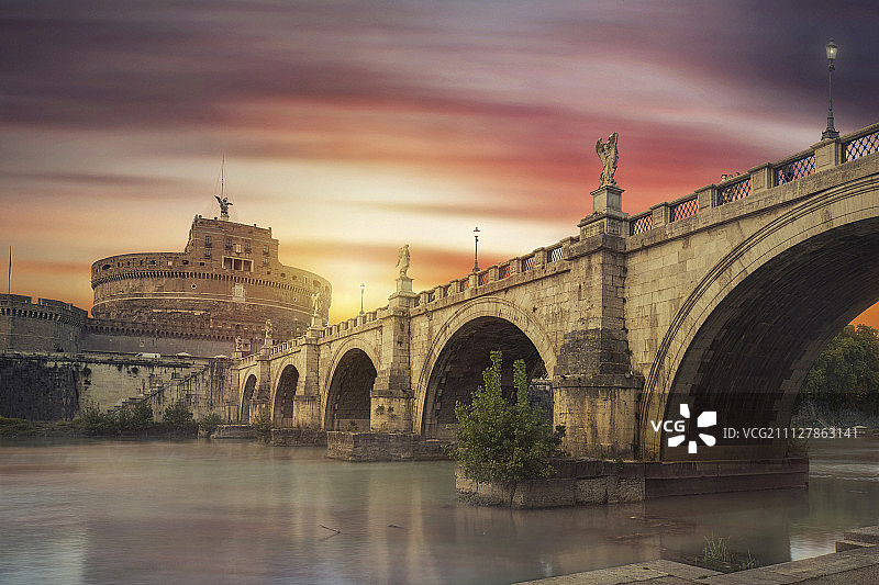 圣天使桥图片素材