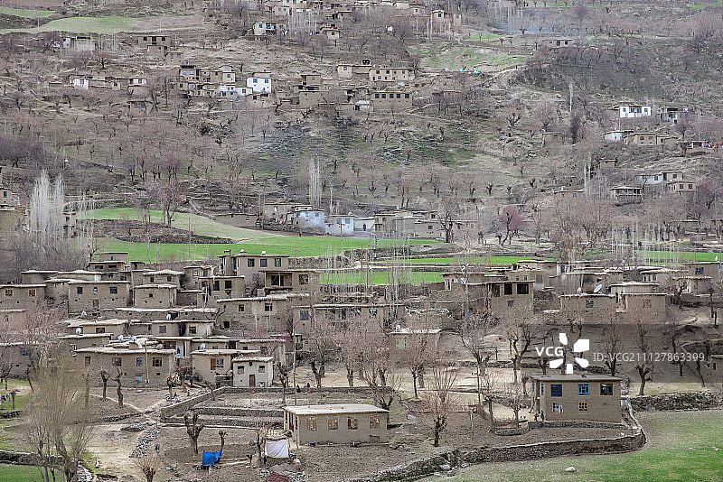 阿富汗巴达赫尚省的马赫迈村图片素材
