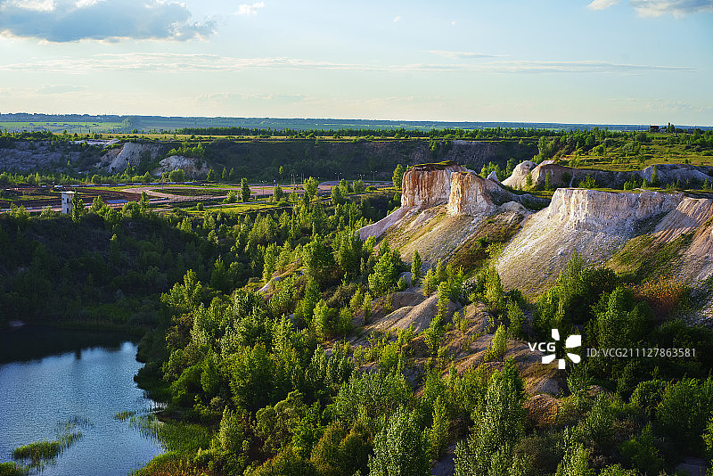 沃罗涅日白色水井图片素材
