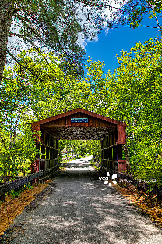 NH-MERRIMACK-STOWELL公路桥图片素材