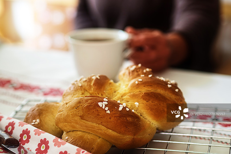 辫子面包图片素材