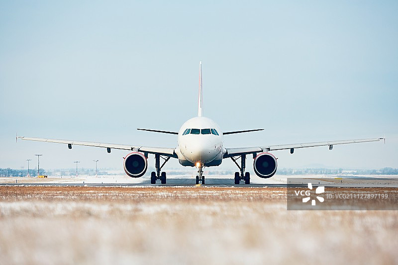 冬季机场图片素材