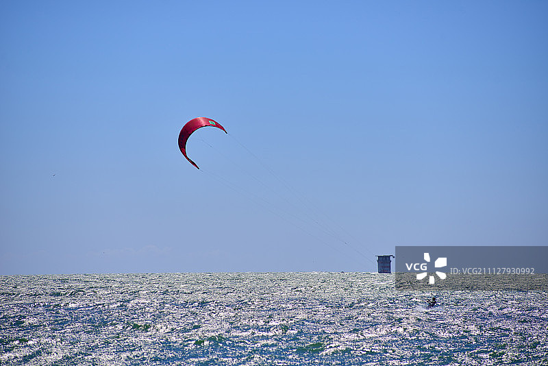 风筝冲浪图片素材