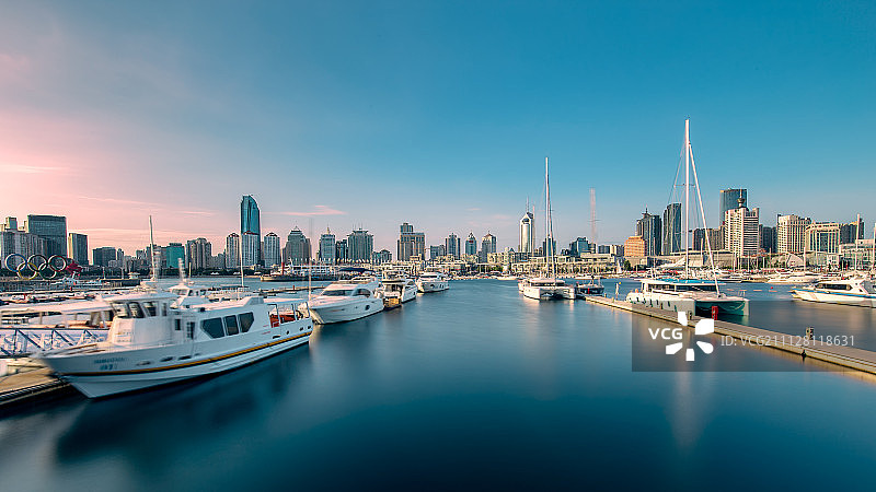 青岛帆船中心图片素材