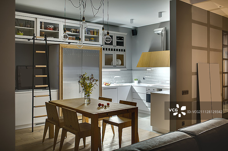 现代风格厨房图片素材