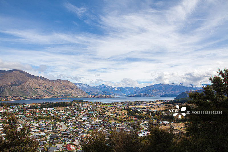 瓦纳卡，铁山步道图片素材