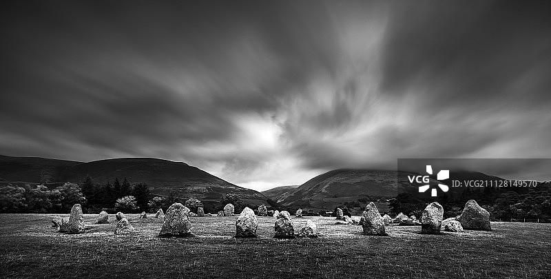 卡斯特里格石圈图片素材