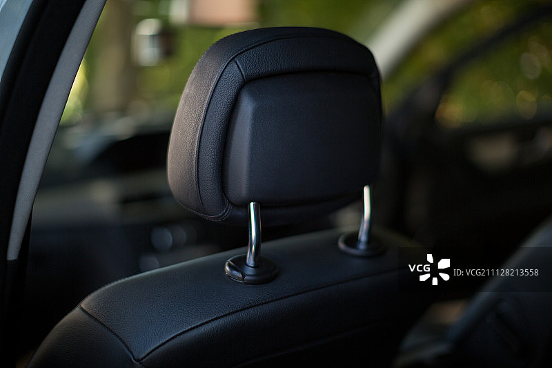 特写：汽车座椅图片素材