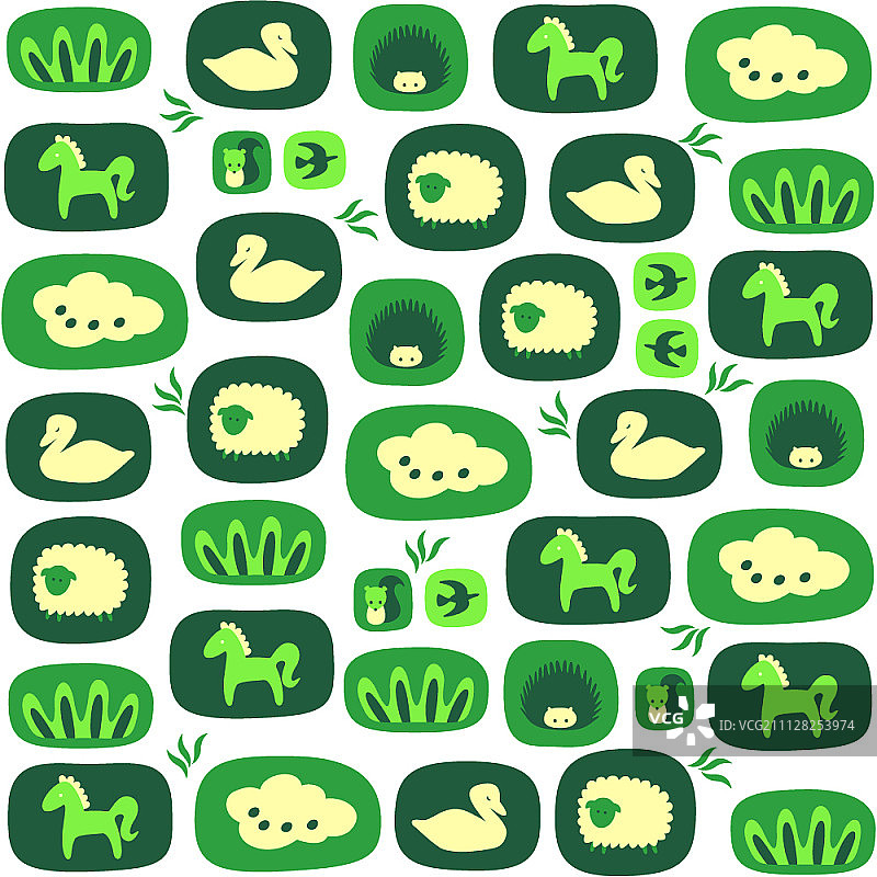 背景图案上的图标图片素材