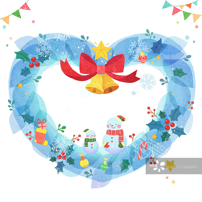 圣诞插图图片素材