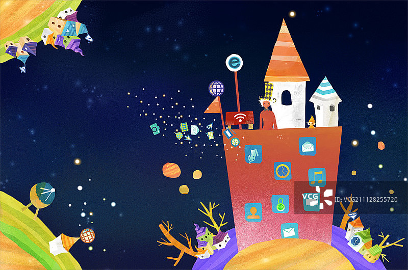 IT插画图片素材