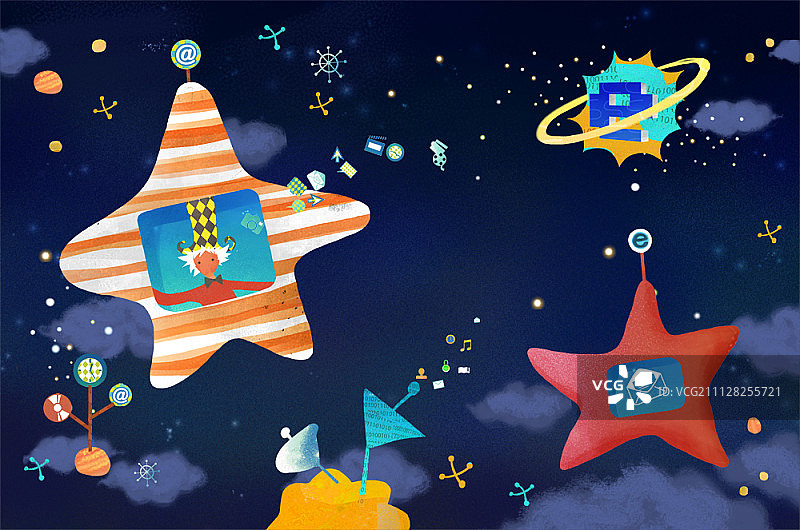 IT插画图片素材