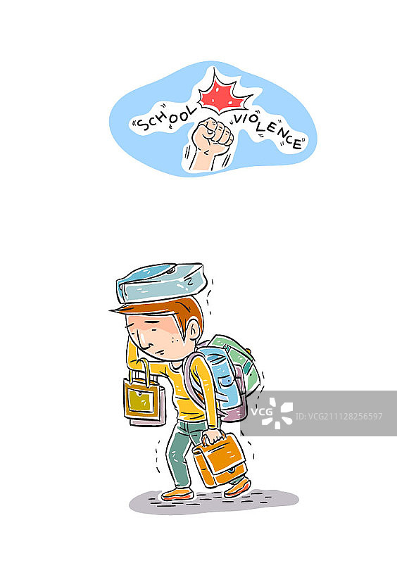 校园暴力图片素材