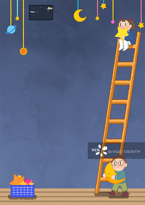 儿童插画图片素材